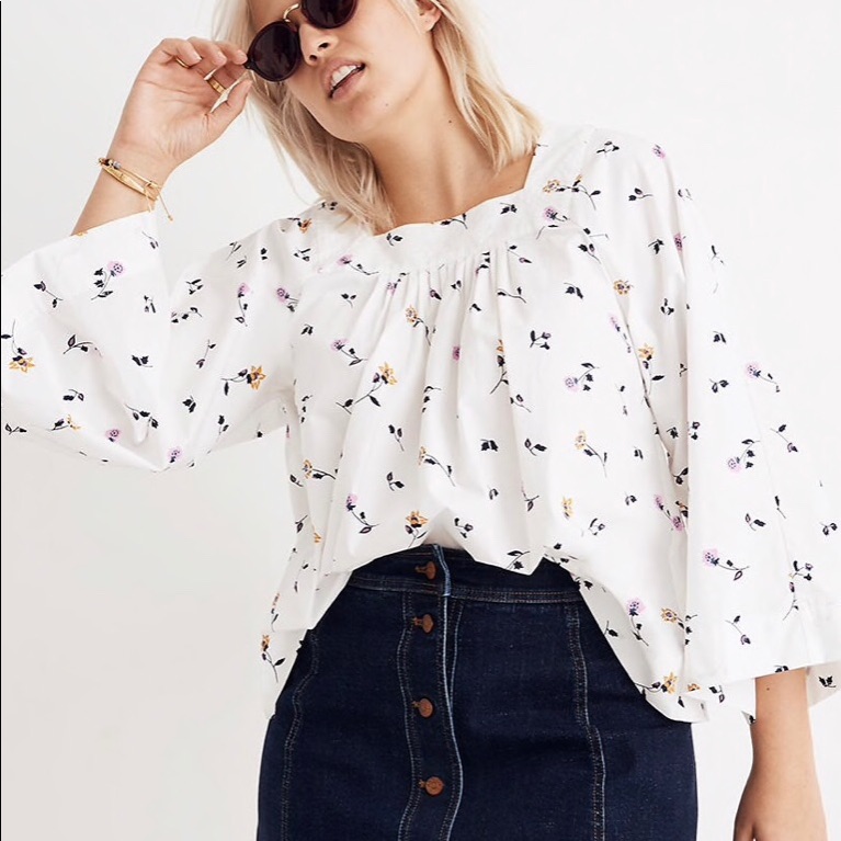 Madewell Peasant Shirt